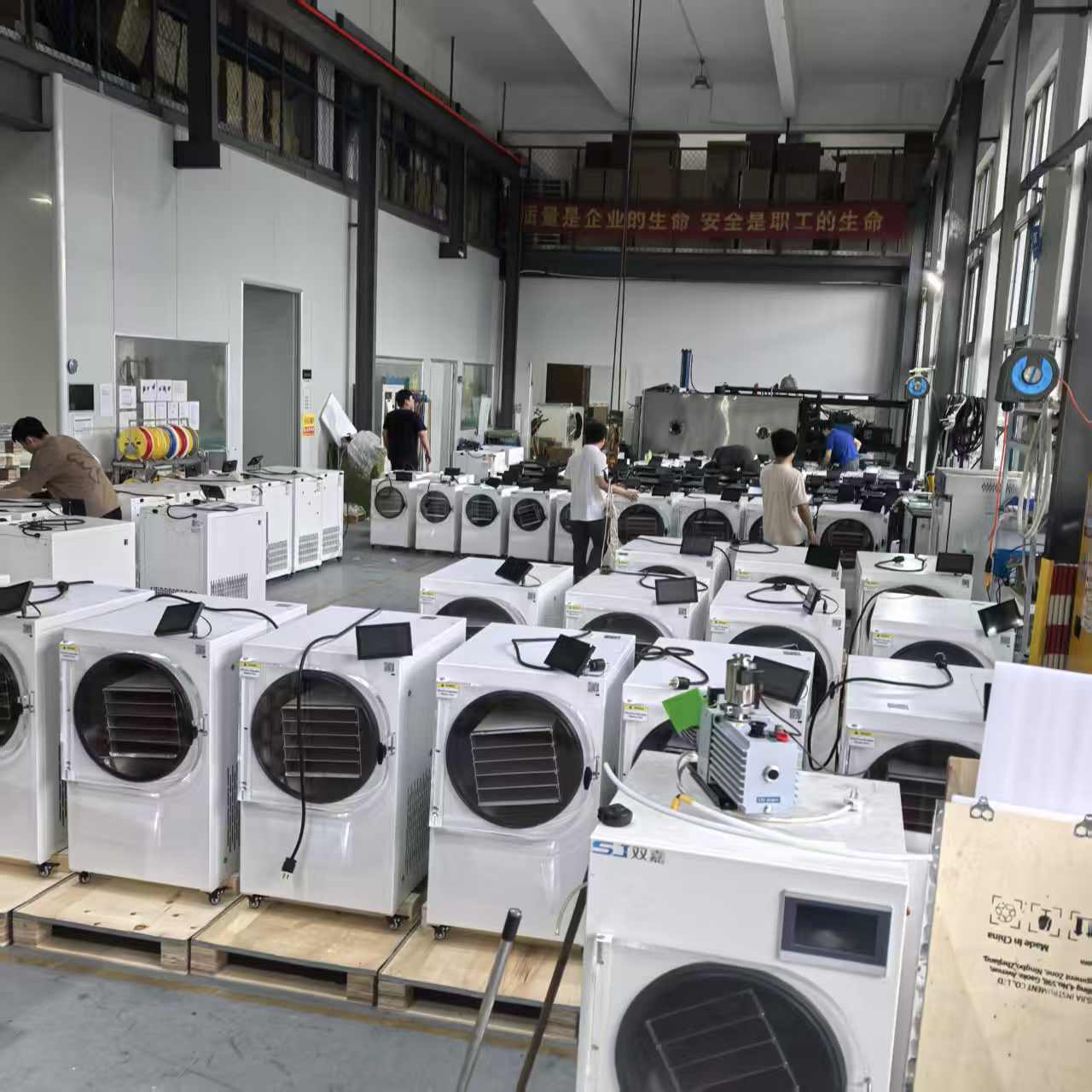 compact home and small commercial food freeze dryer pre-delivery inspection